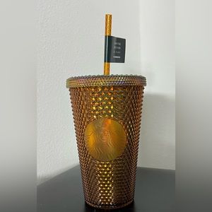 Starbucks 50th edition studded tumbler honeycomb